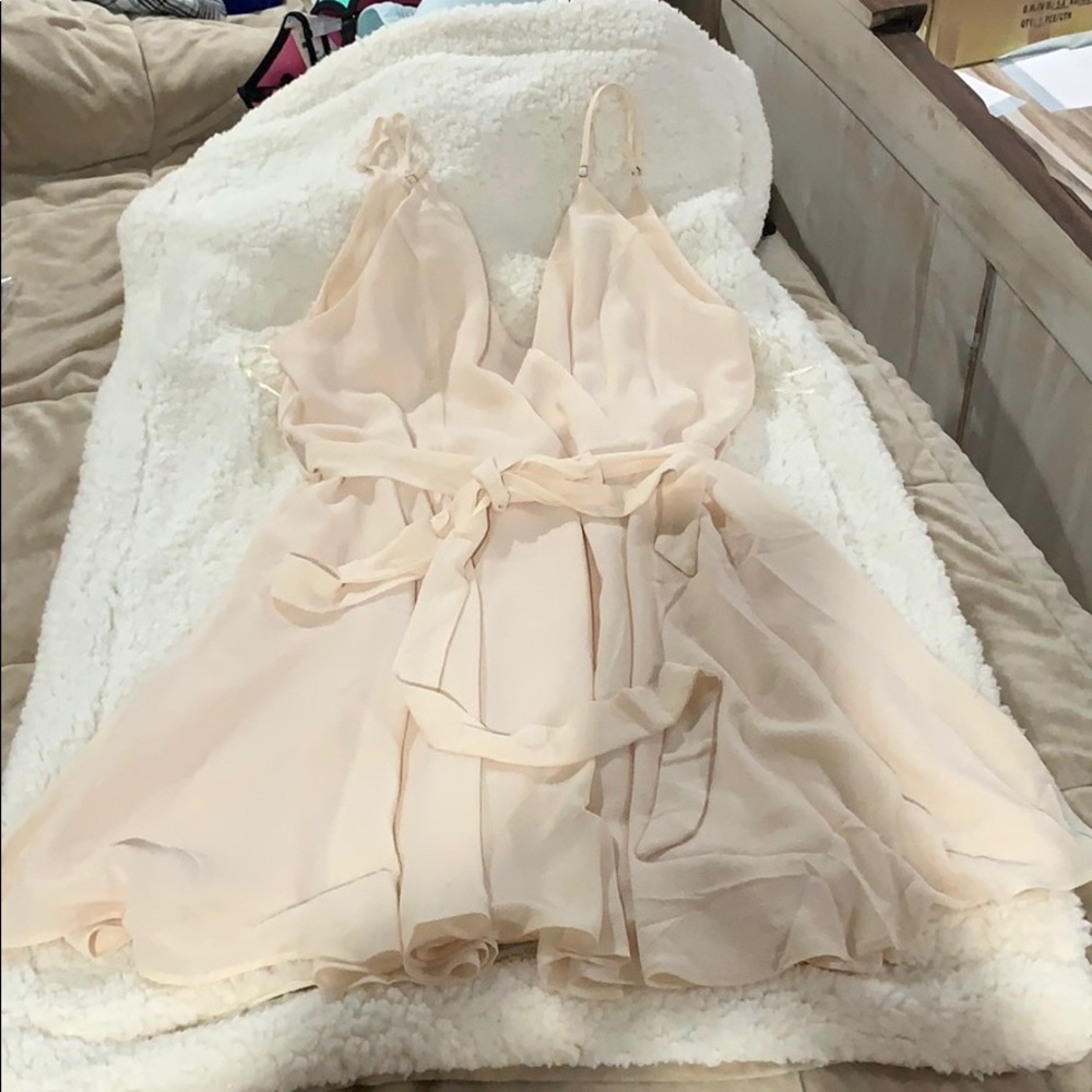 Cream dress